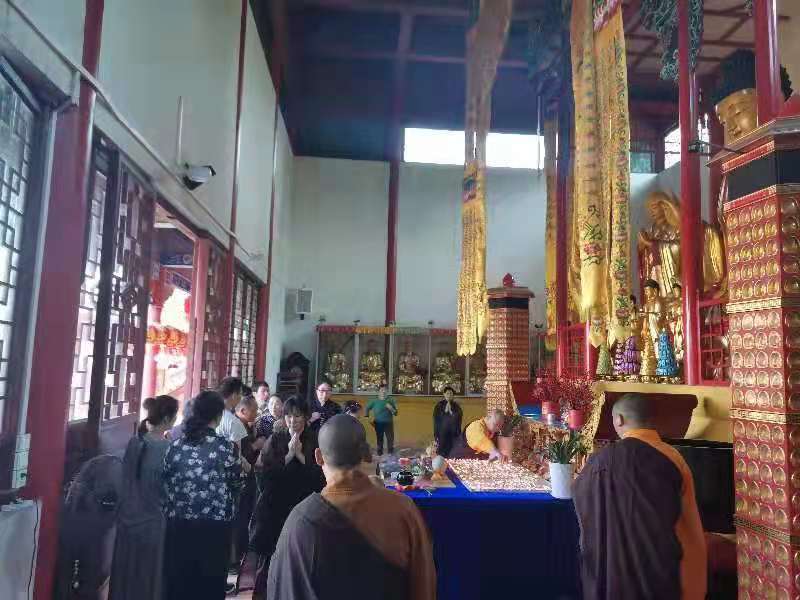 9299彩集团文殊菩萨圣诞祈福助考法会圆满